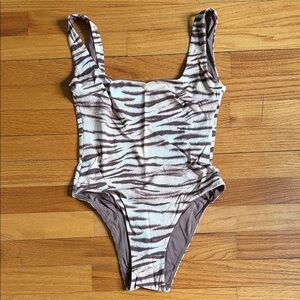 Monday Swimwear Sardinia One Piece Tiger Size Small